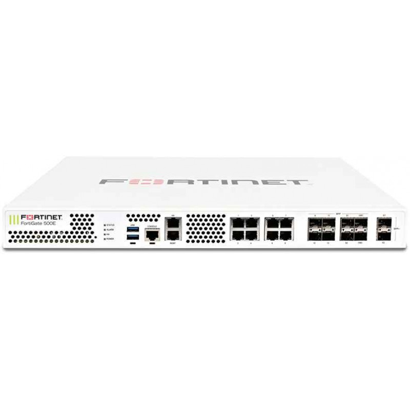 FortiGate 500E Hardware With 24x7 FortiCare & FortiGuard Unified Threat Protection (5 Years)
