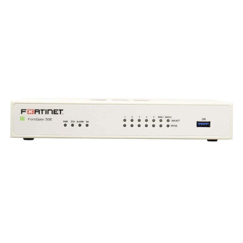 FortiGate 50E Hardware With 24x7 FortiCare & FortiGuard Enterprise Protection (3 Years)
