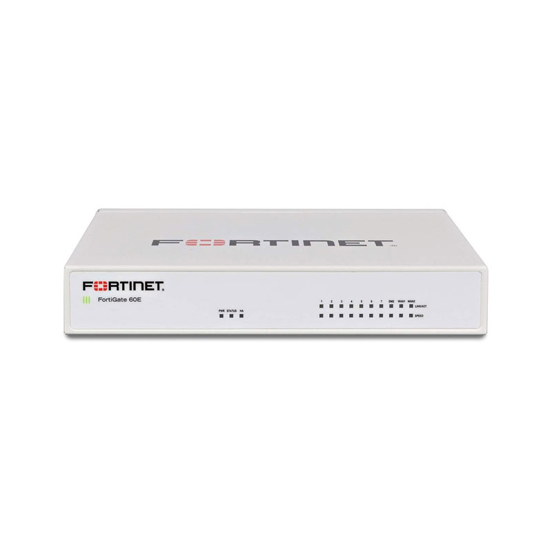 FortiGate 60E Hardware With 24x7 FortiCare & FortiGuard Enterprise Protection (3 Years) Appliances
