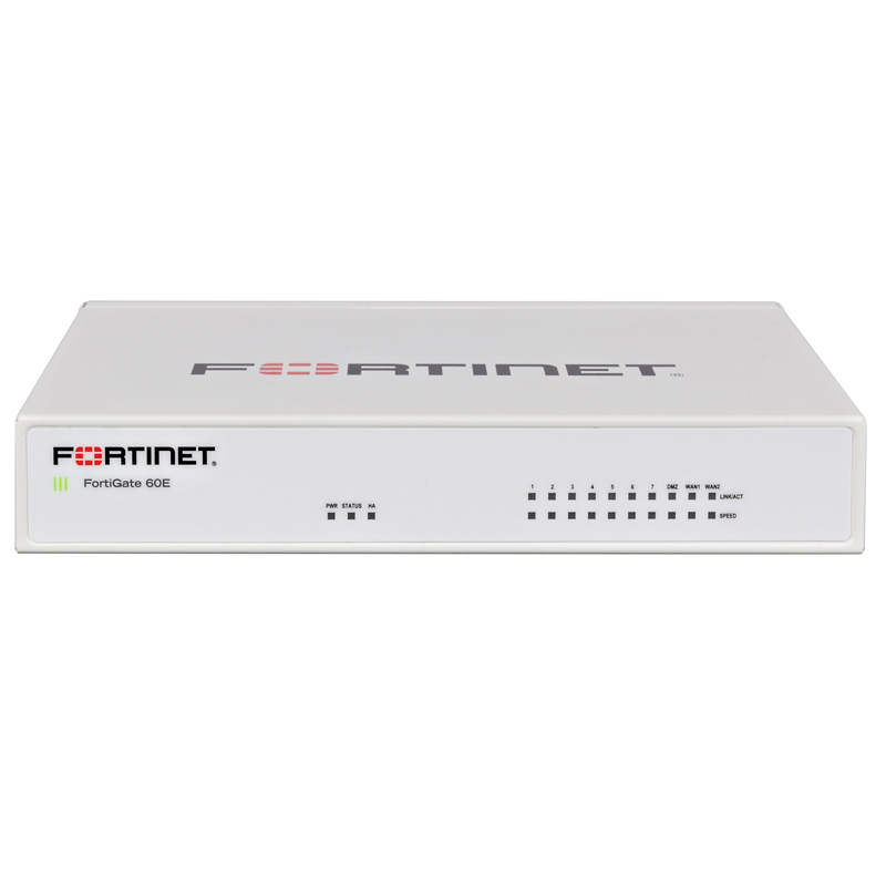 FortiGate 60E Hardware With 24x7 FortiCare & FortiGuard Enterprise Protection (5 Years)