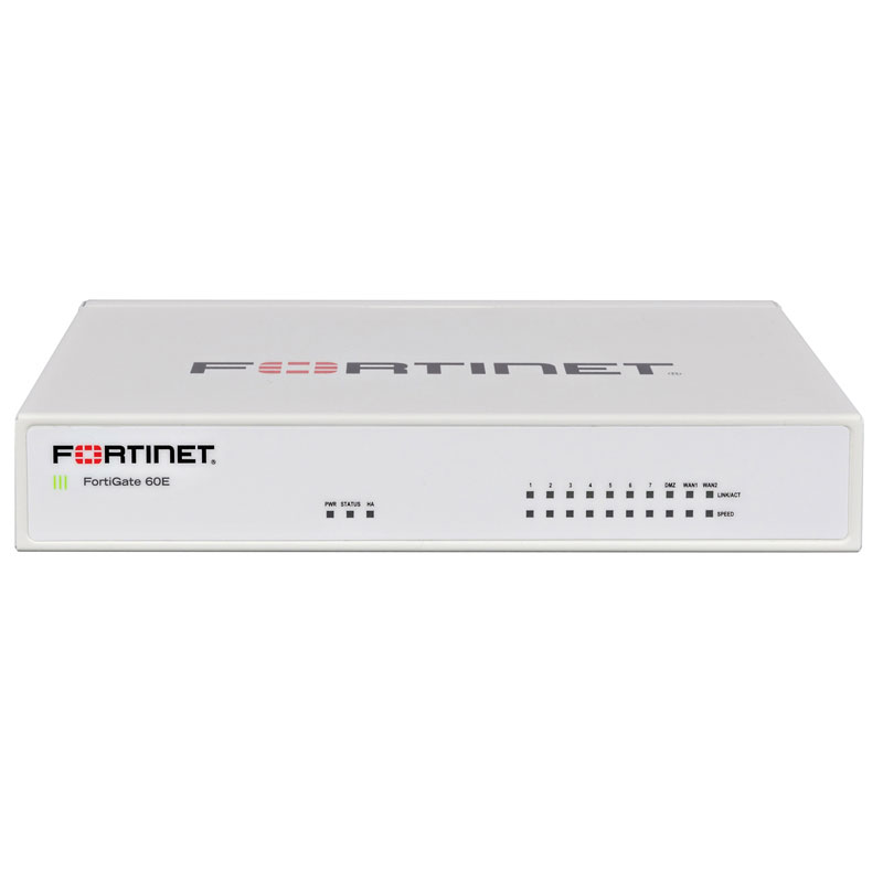 FortiGate 60E Hardware With ASE FortiCare & FortiGuard 360 Protection (1 Years) Appliances
