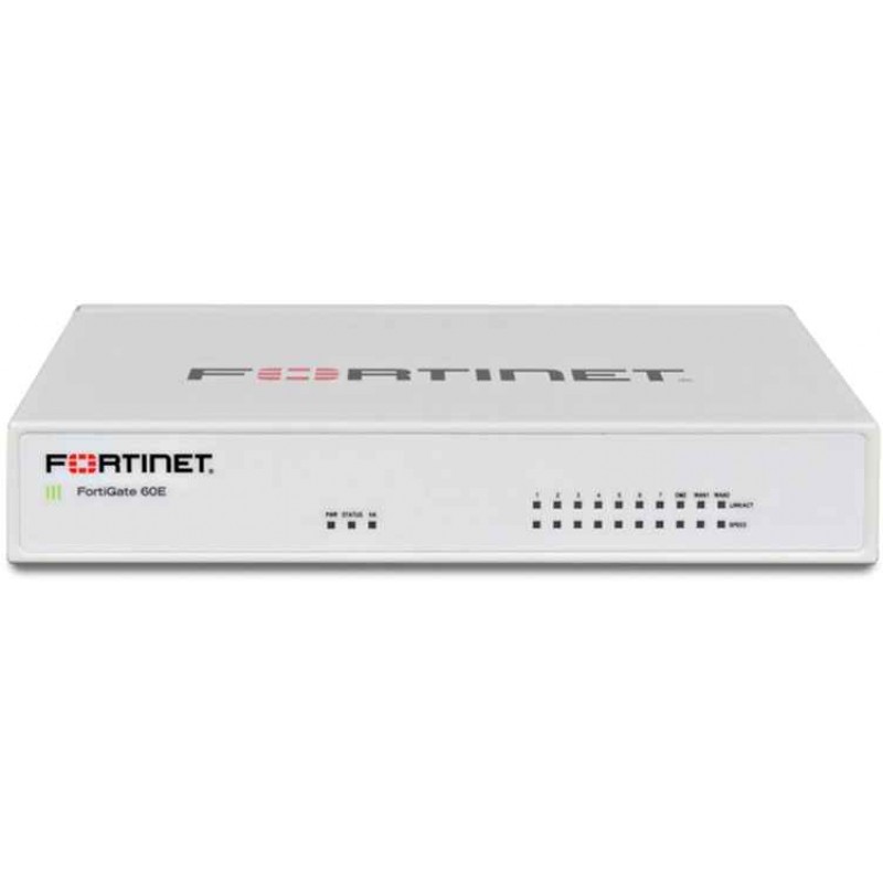 FortiGate 60E Hardware With 24x7 FortiCare & FortiGuard Unified Threat Protection (1 Year)