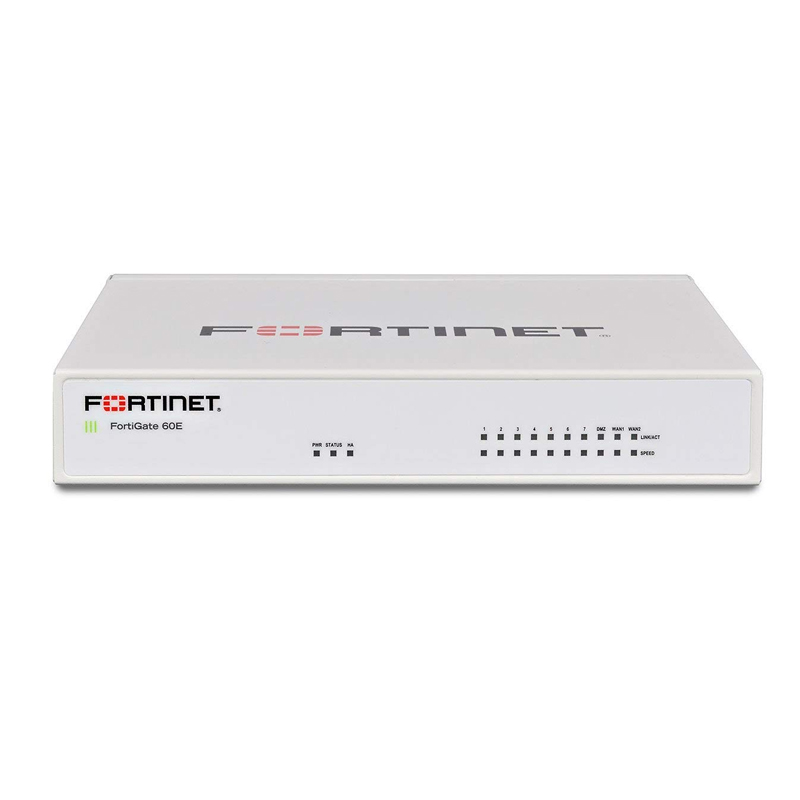 FortiGate 60E-DSL Hardware With 24x7 FortiCare & FortiGuard Enterprise Protection (1 Year)