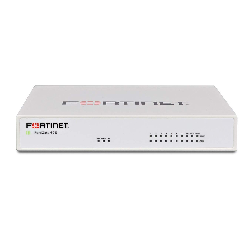 FortiGate 60E-DSL Hardware With ASE FortiCare & FortiGuard 360 Protection (1 Year) Appliances