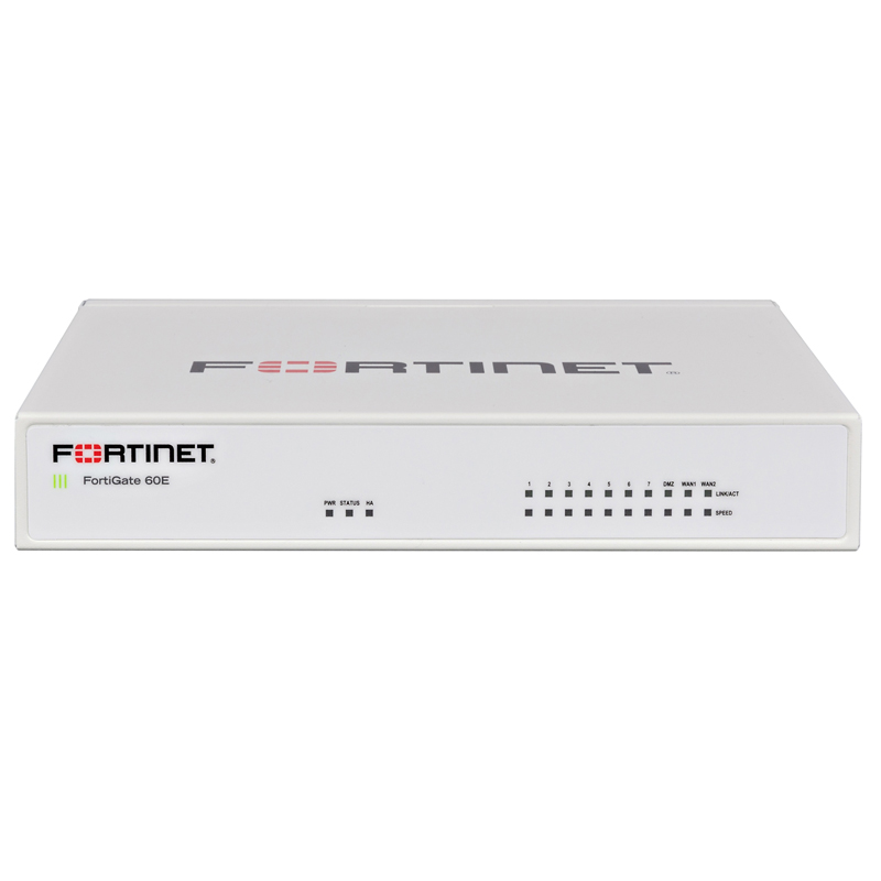 FortiGate 60E-DSL Hardware With ASE FortiCare & FortiGuard 360 Protection (5 Years)