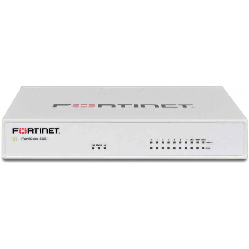 FortiGate 60E-DSLJ Hardware With 24x7 FortiCare & FortiGuard Unified Threat Protection (1 Year)