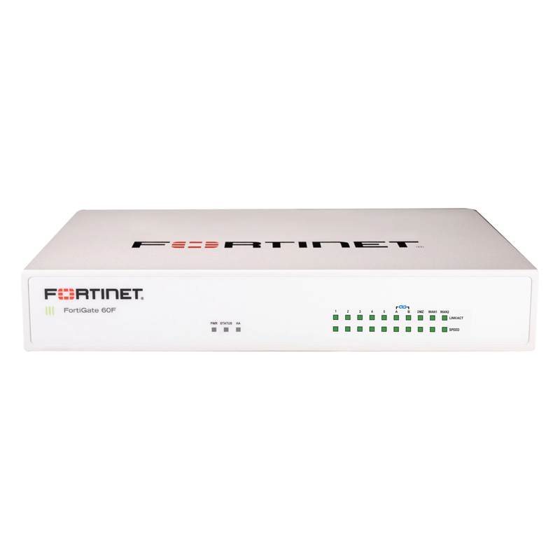 FortiGate 60F Hardware With ASE FortiCare & FortiGuard 360 Protection (1 Year) Appliances