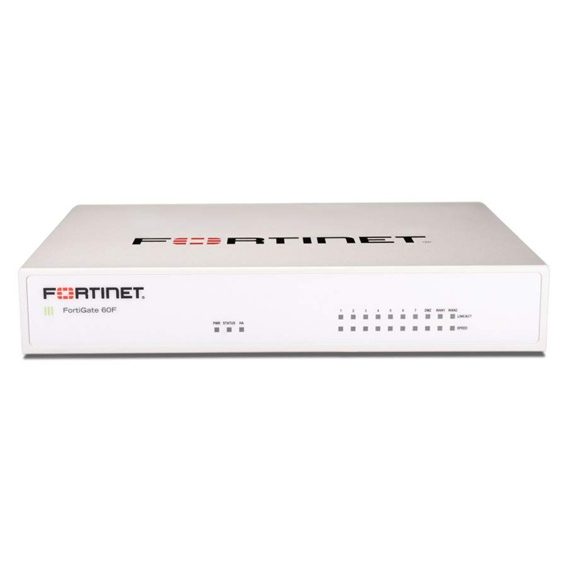FortiGate 60F Hardware With ASE FortiCare & FortiGuard 360 Protection (5 Years) Appliances