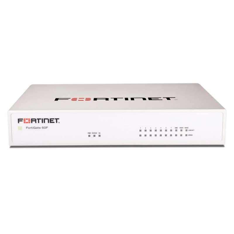 FortiGate 60F Hardware With 24x7 FortiCare & FortiGuard Unified Threat Protection (3 Years)