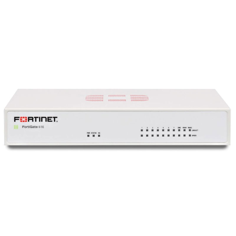 FortiGate 61E Hardware With 24x7 FortiCare & FortiGuard Enterprise Protection (3 Years)