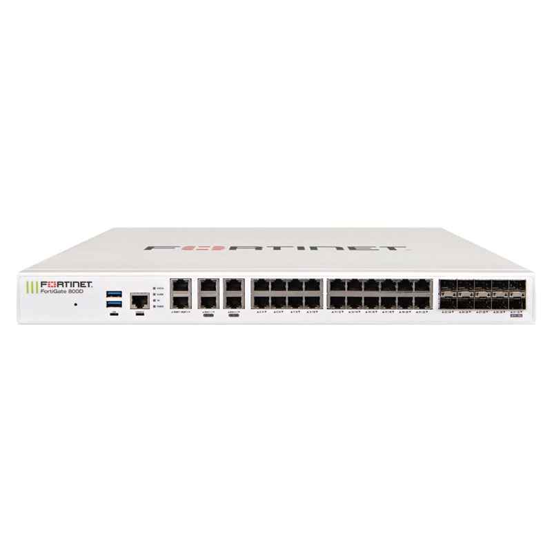 FortiGate 800D Hardware With 24x7 FortiCare & FortiGuard Enterprise Protection (1 Year) Appliances