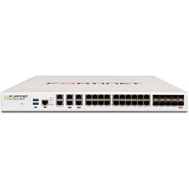 FG-800D Hardware plus 24x7 FortiCare and FortiGuard UTM Protection (1 Year) Appliances