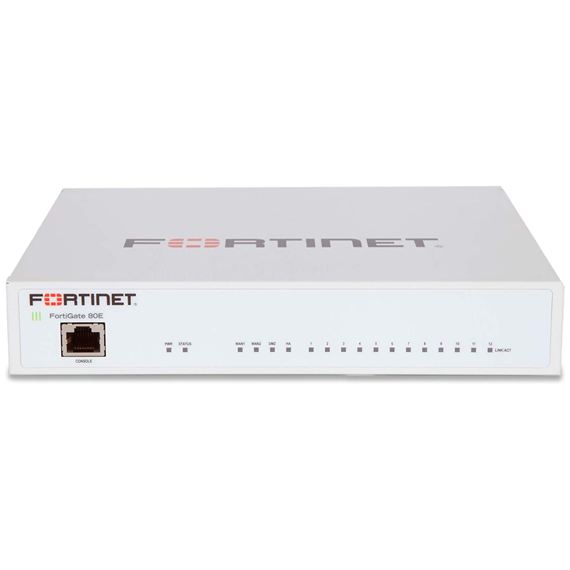 FortiGate 80E Hardware With 24x7 FortiCare & FortiGuard Enterprise Protection (1 Year) Appliances FortiGate 80E Hardware With 24x7 FortiCare & FortiGuard Enterprise Protection (1 Year) Appliances