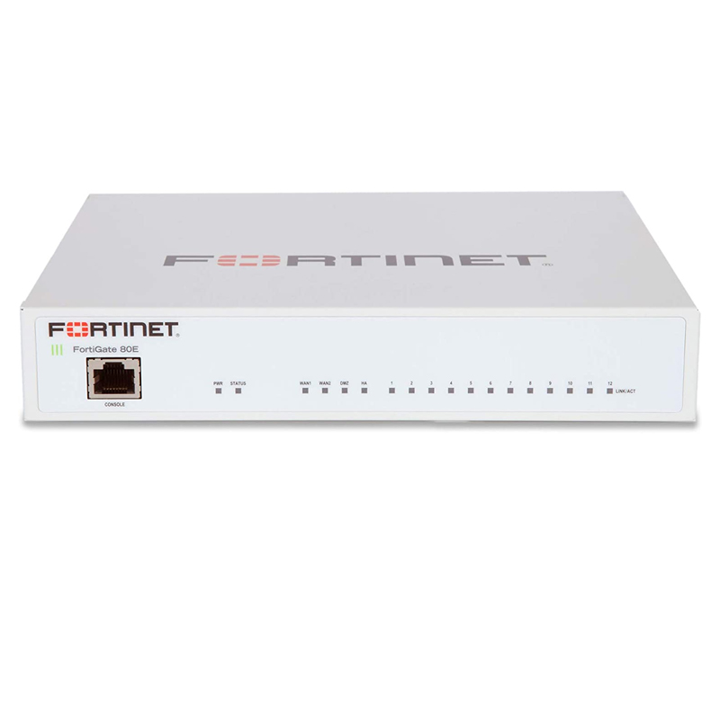 FortiGate 80E Hardware With 24x7 FortiCare & FortiGuard Enterprise Protection (5 Years)