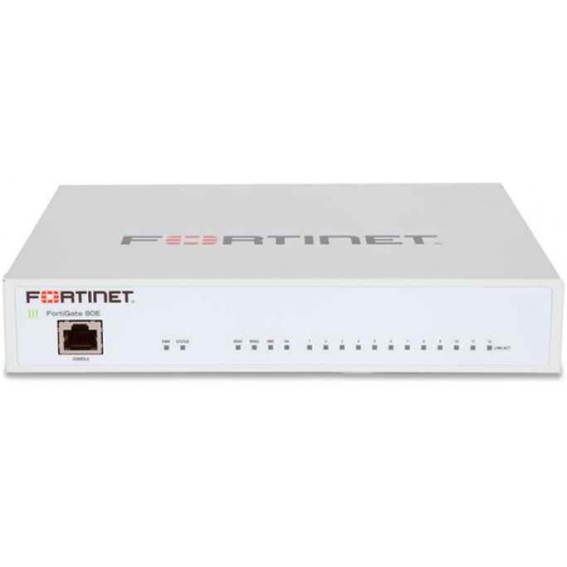 FortiGate 80E Hardware With 24x7 FortiCare & FortiGuard Unified Threat Protection (3 Years)