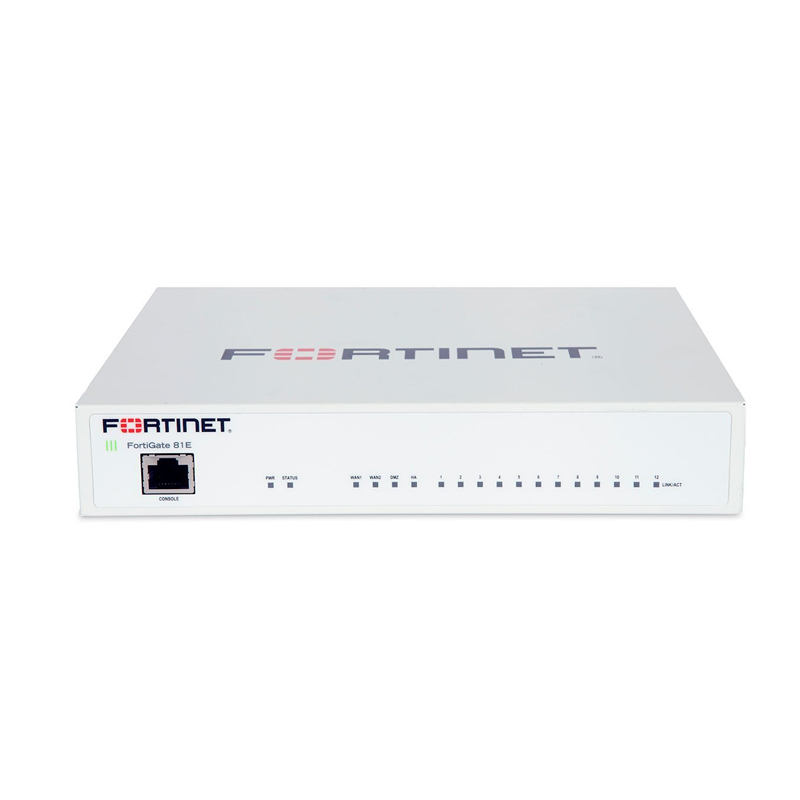 FortiGate 81E Hardware With 24x7 FortiCare & FortiGuard Enterprise Protection (5 Years) Appliances FortiGate 81E Hardware With 24x7 FortiCare & FortiGuard Enterprise Protection (5 Years) Appliances