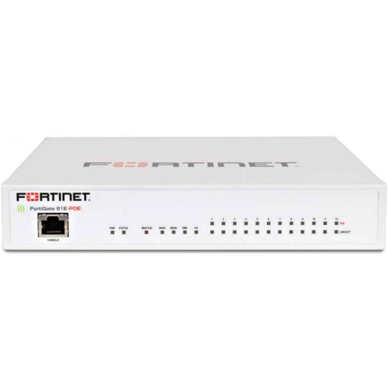 FG-81E-POE Hardware plus 24x7 FortiCare and FortiGuard UTM Protection (5 Years) Appliances