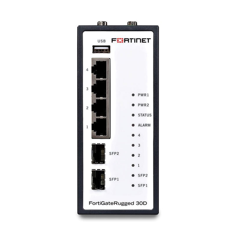 FortiGate Rugged 30D Hardware With 24x7 FortiCare & FortiGuard Enterprise Protection (5 Years)