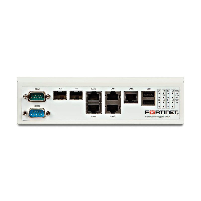FortiGate Rugged 90D Hardware With 24x7 FortiCare & FortiGuard Enterprise Protection (5 Years)