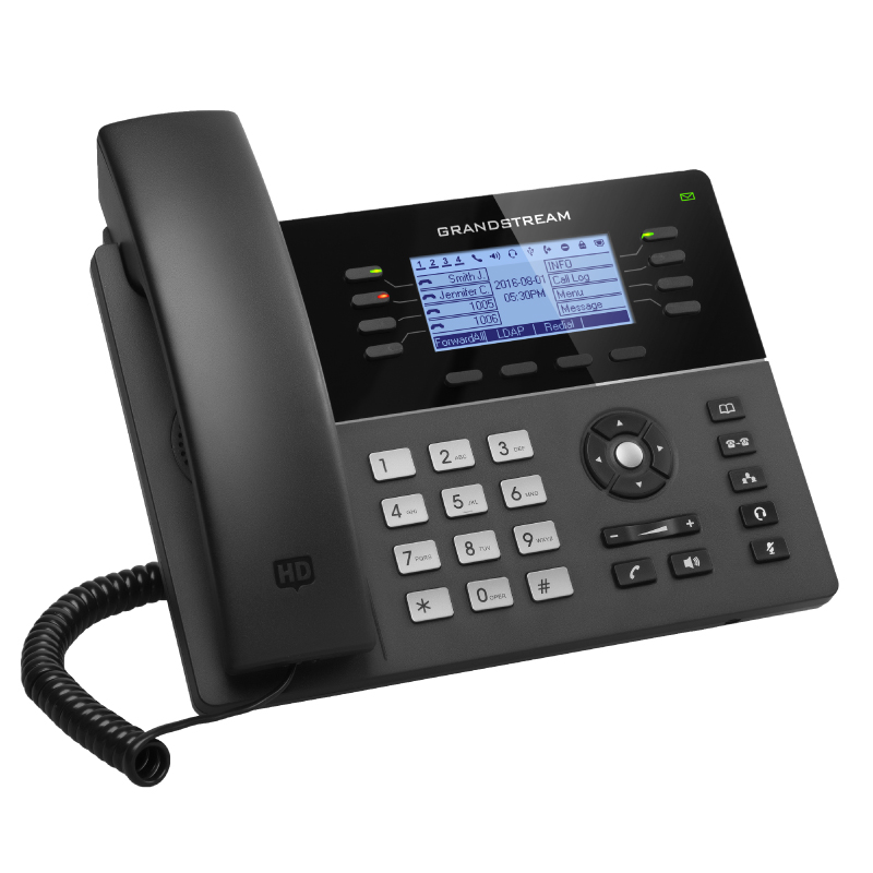 Grandstream GXP1780 8-Line IP Phone (PoE) GXP1700 Series