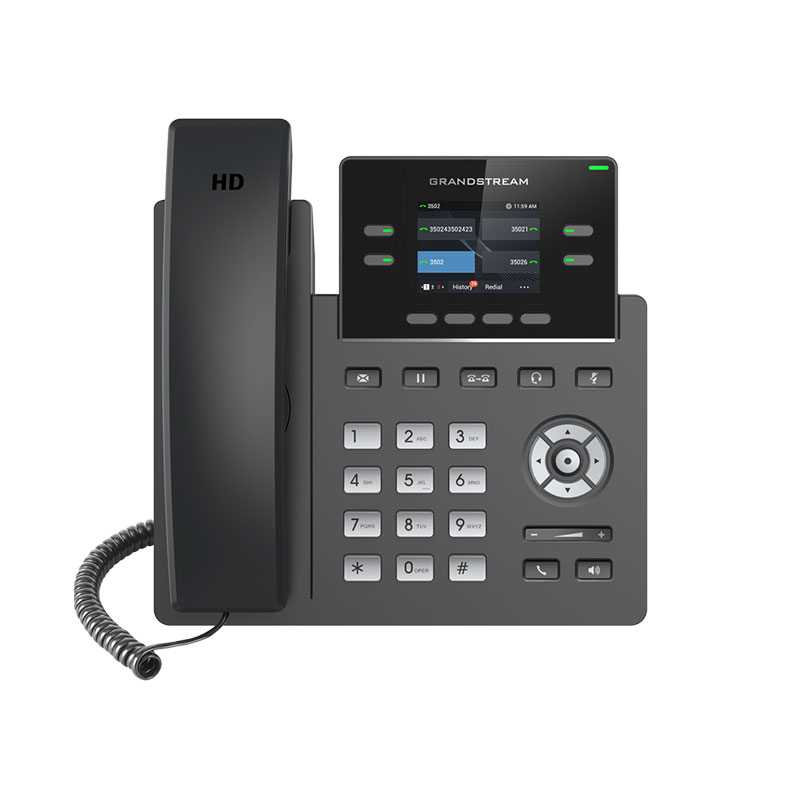 Grandstream GRP2612P Carrier-Grade IP Phone (PoE) GRP2600 Series