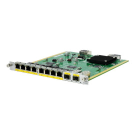 HPE Networking FlexNetwork MSR 8-port 10/100/1000BASE-T/2-port 1000BASE-X (Combo) Switch HMIM Module