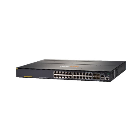 HPE Networking 24 G Power Over Ethernet Plus 1-Slot Switch, 10 GbE and 40 GbE uplinks
