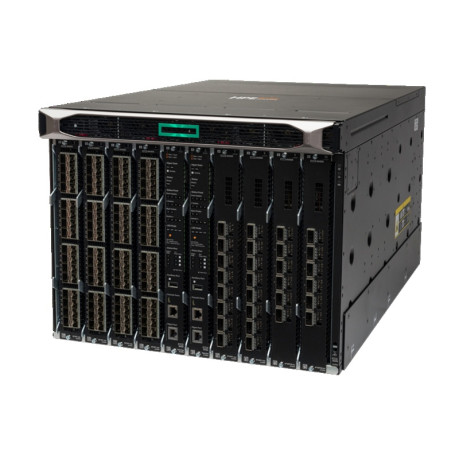 HPE Aruba Networking 8400 8-Slot Chassis with 3 Fan Trays, 18 Fans, Cable Manager, and X462 Bundle