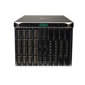 HPE Aruba Networking 8400 8-Slot Chassis with 3 Fan Trays, 18 Fans, Cable Manager, and X462 Bundle