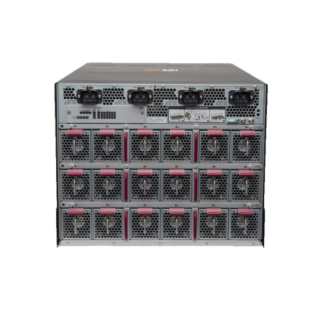 HPE Aruba Networking 8400 8-Slot Chassis with 3 Fan Trays, 18 Fans, Cable Manager, and X462 Bundle