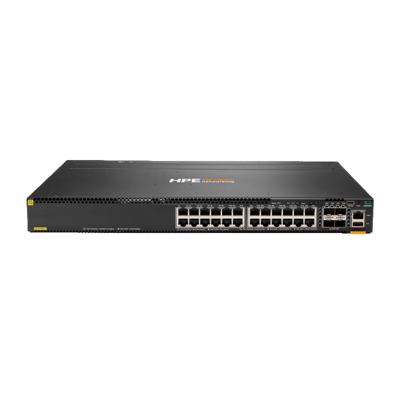 HPE Aruba Networking 6300M 24G CL4 PoE 4SFP56 Switch