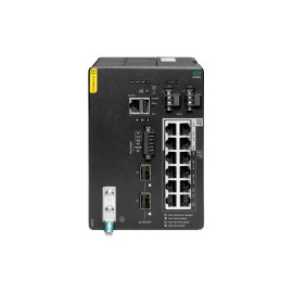 HPE Aruba Networking 4100i 12G CL4/6 POE 2SFP+ DIN Switch