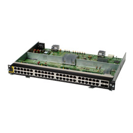 HPE Aruba Networking 6400 48-port 1GbE Class 4 PoE and 4-port SFP56 v2 Module