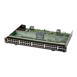 HPE Aruba Networking 6400 48-port 1GbE Class 6 PoE and 4-port SFP56 v2 Module