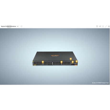 HPE Aruba Networking 6200M 48G 4SFP+ Switch