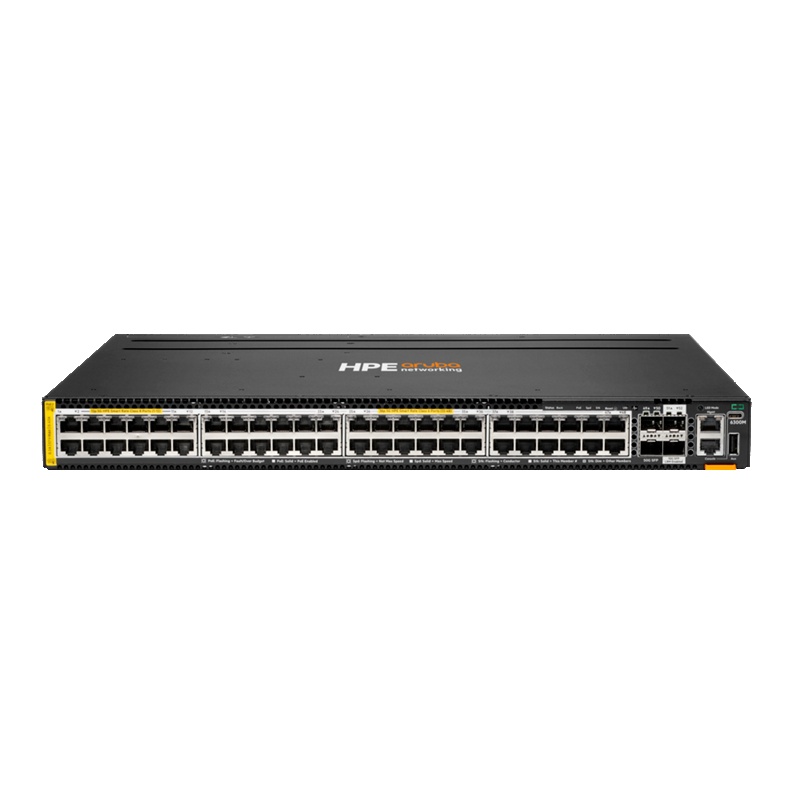 HPE Aruba Networking 6300M 48SR5 CL8/CL6 2p50G 2p10G Switch