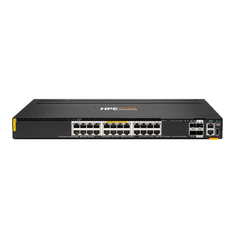 HPE Aruba Networking 6300L 24SRX CL6 2L2Y Layer2 Switch