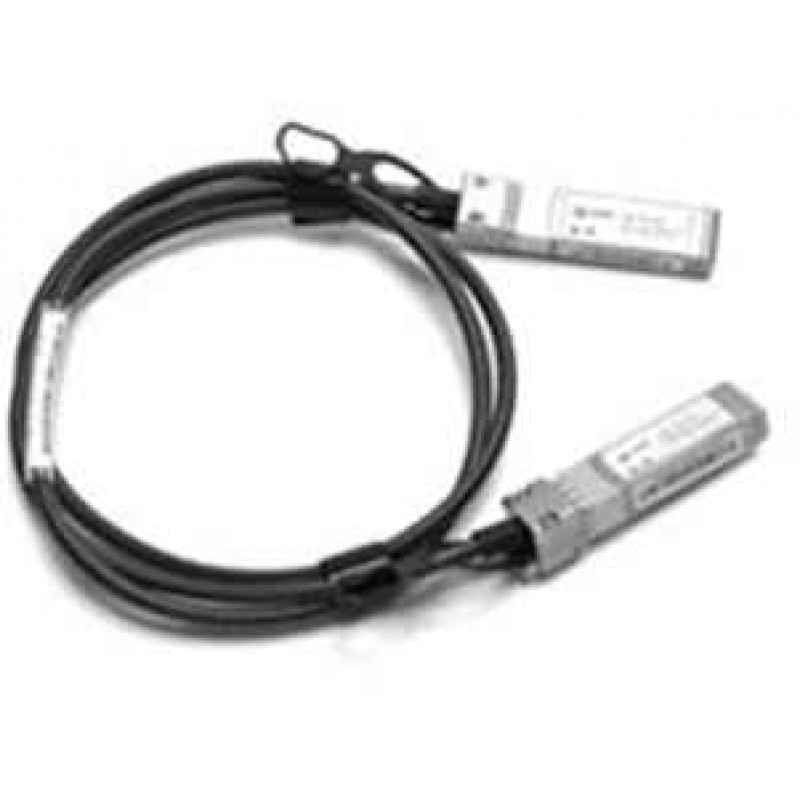 Meraki 10 GbE Twinax Cable with SFP+ Modules, 1 Meter Fiber