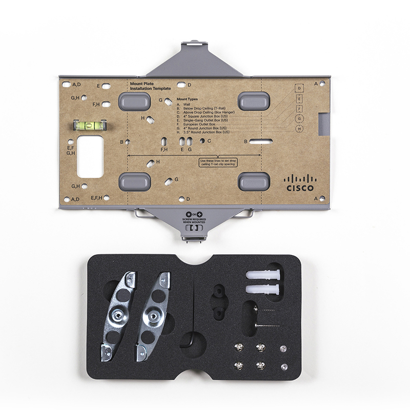 Meraki T-rail channel Adapter Mount kit Mounting Kits