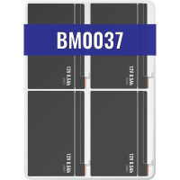 Minuteman BM0037 Replacement Battery Module for ED2000RM(T)2U Replacement Battery