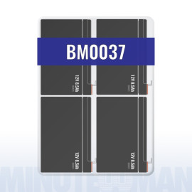 Minuteman BM0037 Replacement Battery Module for ED2000RM(T)2U