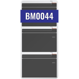 Minuteman BM0044 Replacement Battery Module for PRO1500RT