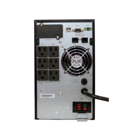 Minuteman EC1000LCD UPS Online System 1kVA/900W Tower Ext Runtime