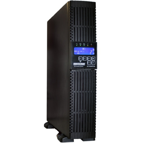 Minuteman EC1000RT2UNC UPS Online System 1kVA/900W 2U Rack/Tower w/ SNMP-NV6 card