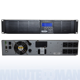 Minuteman EC1000RTXL2U UPS Online System 1kVA/900W 2U Rack/Tower Ext Runtime TAA-Compliant