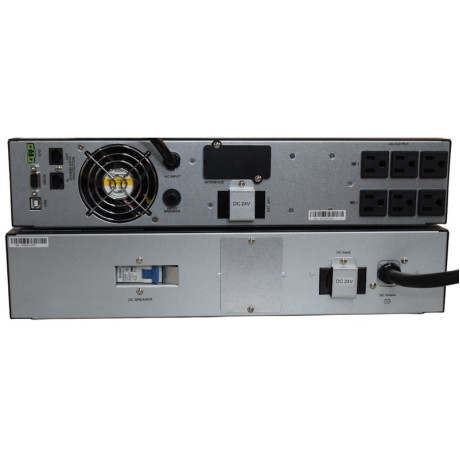 Minuteman EC1000RTXL2U UPS Online System 1kVA/900W 2U Rack/Tower Ext Runtime TAA-Compliant