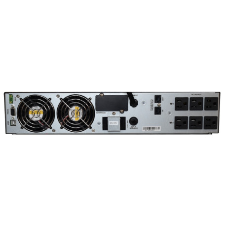 Minuteman EC1500RTXL2UNC UPS Online System 1350W 2U Rack/Tower Ext Run TAA Compliant w/ SNMP-NV6 card ENCOMPASS Series