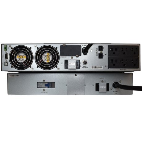 Minuteman EC2000RTXL2U UPS Online System 2kVA/1800W 2U Rack/Tower Ext Runtime TAA Compliant ENCOMPASS Series