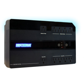 Minuteman EN750G UPS750VA USB 5-Bat/5-Surge Outlets Standby UPS System