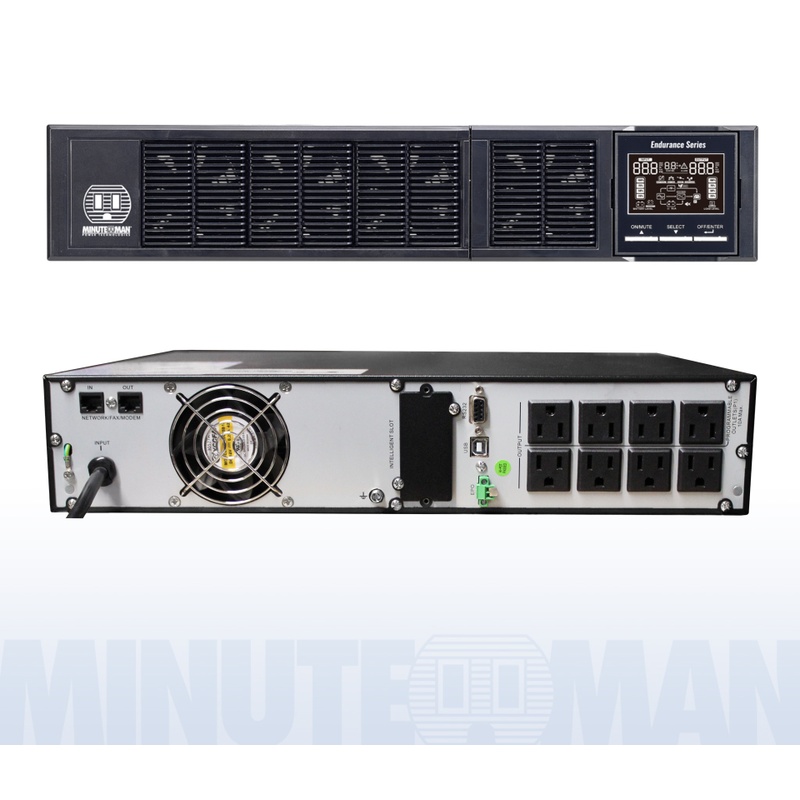 Minuteman END1000RT2U-L ENDURANCE Series Lithium Online UPS System Lithium Online UPS
